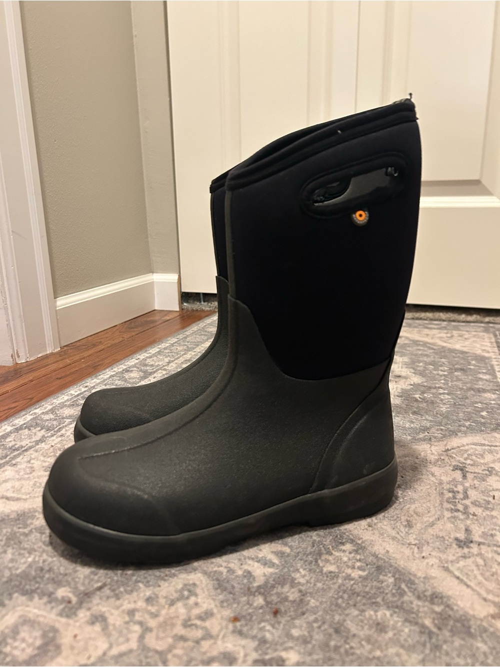 Bogs Kids Black Rain & Snow Boots